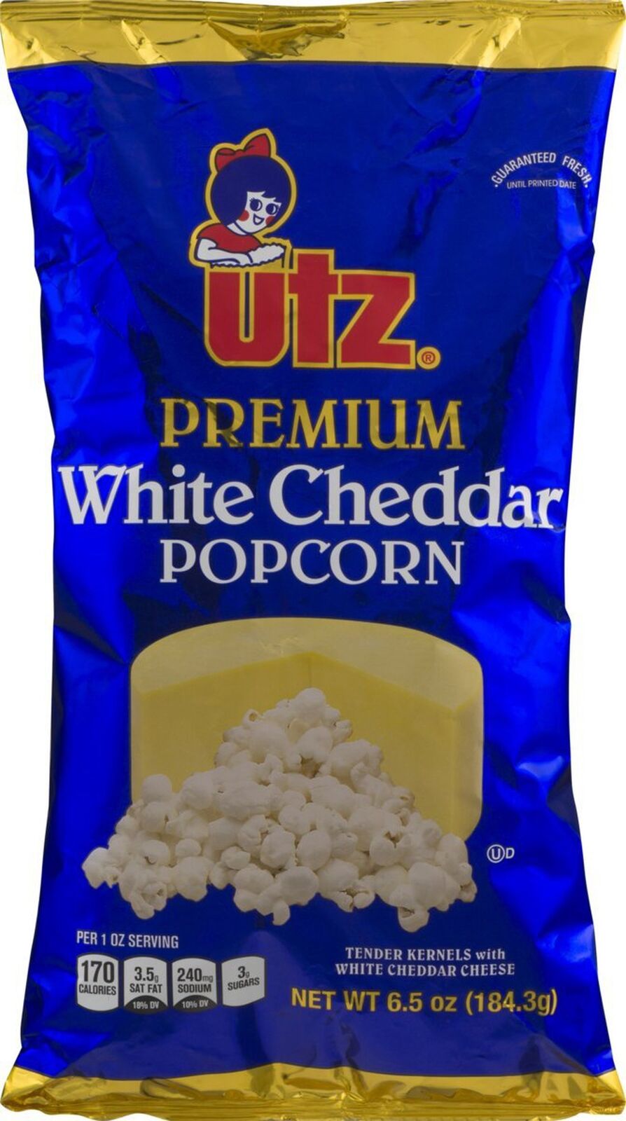 UTZ White Cheddar 6.5 oz Pop Corn